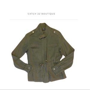 Insight Army Green Utility Jacket sz 4